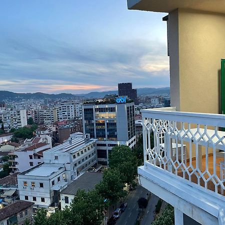 Sun Tower Luxury Suite-View From Of Tirana Center Exterior photo