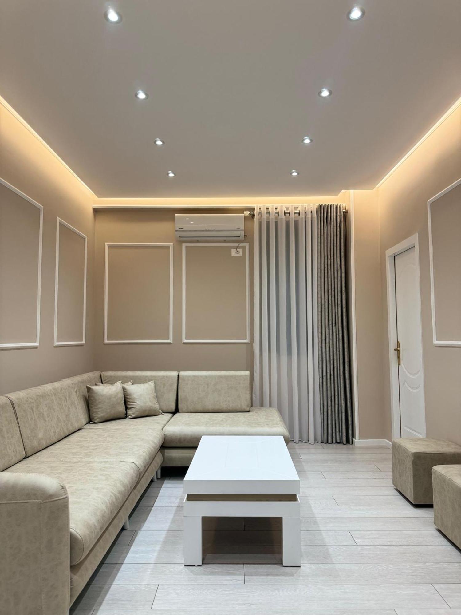 Sun Tower Luxury Suite-View From Of Tirana Center Exterior photo